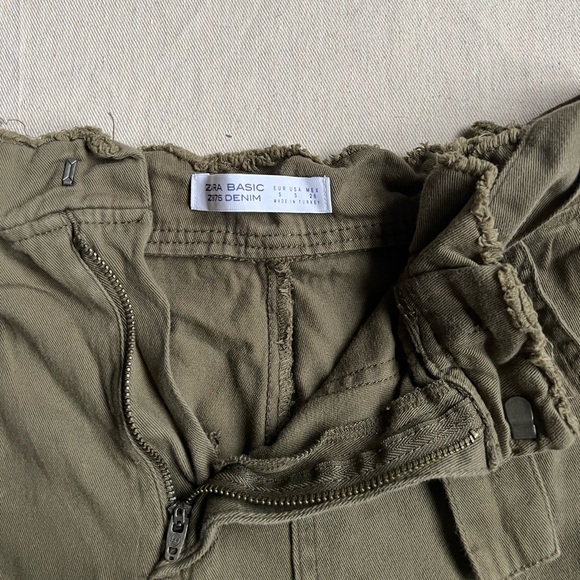 army green side striped pants - Picture 5 of 7